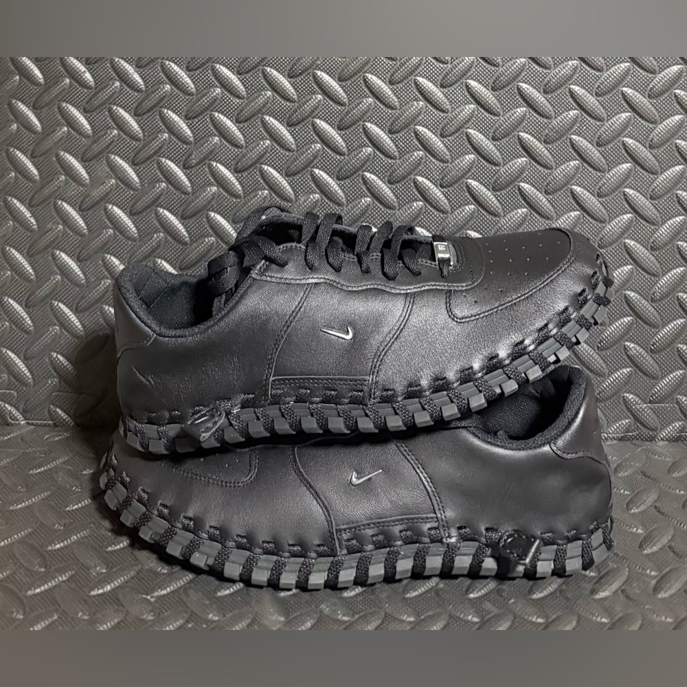 Nike Jacquemus x‎ J Force 1 LX SP Low Black Womens Size 12 Mens Size 10.5 - Picture 2 of 6